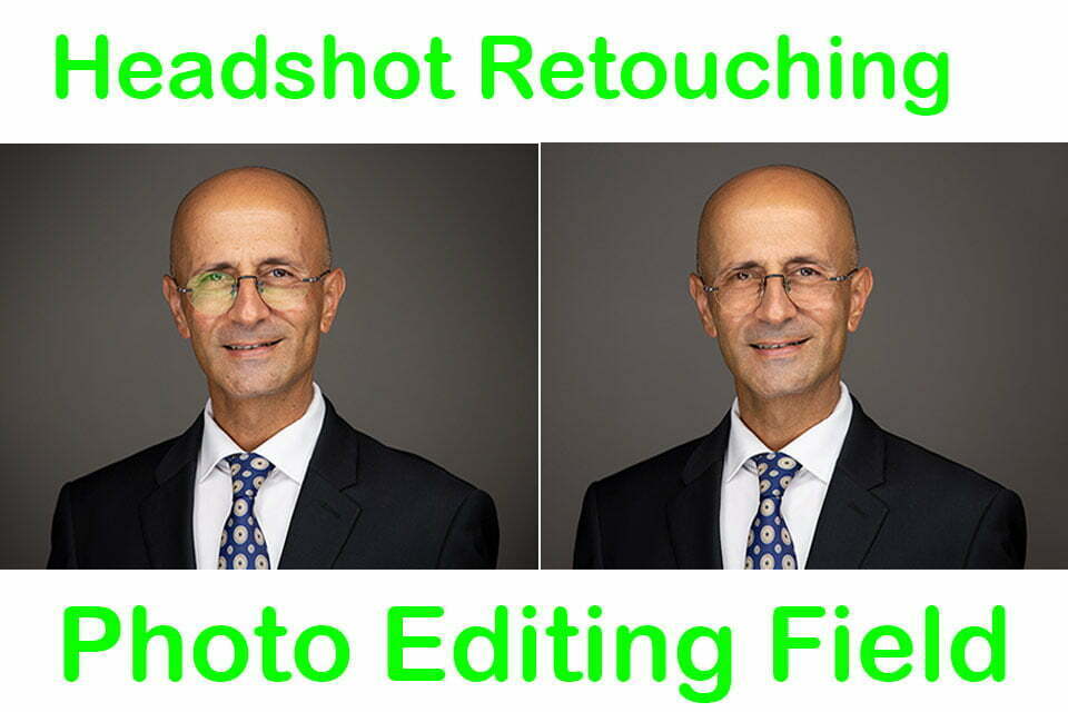 Headshot retouching service