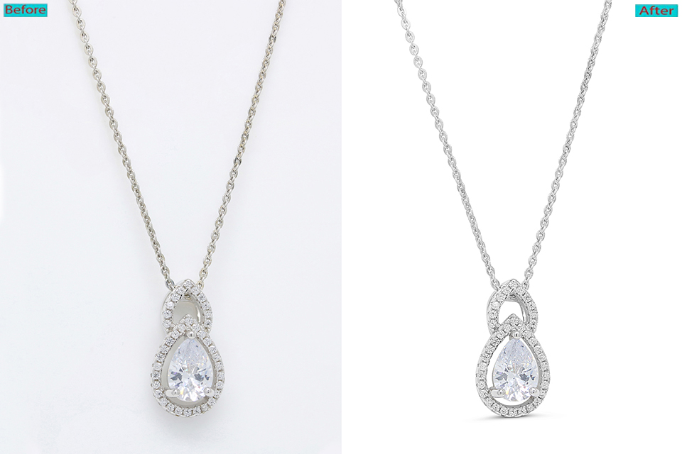 Jewelry Retouching Service high end
